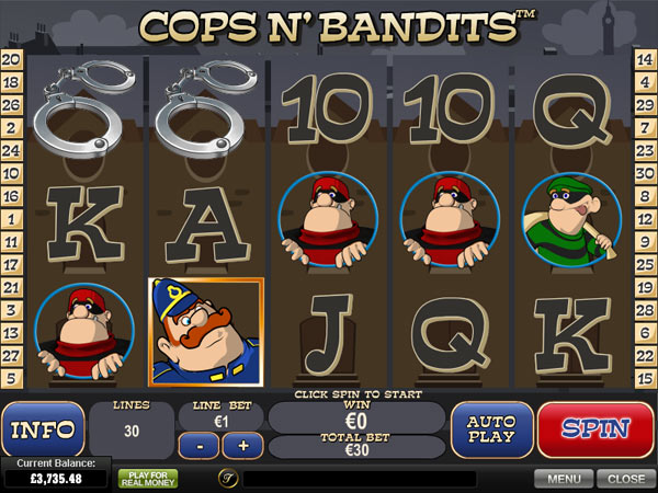 Cops n Bandits Online Video Slot