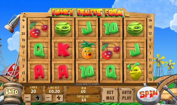 funky fruits farm online video slot