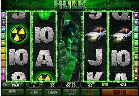 incredible hulk online slot game