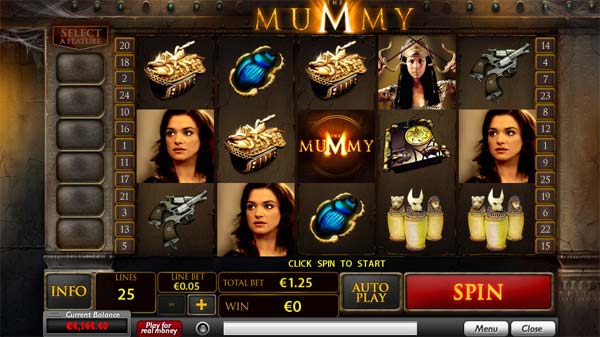the mummy slot game